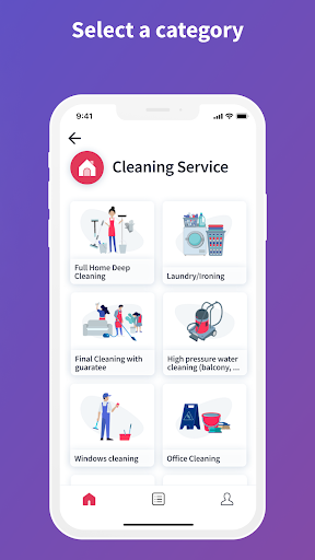 SOSbooking - Book any service Screen 3