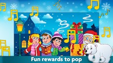 クリスマスの写真を持つ子供のための楽しいジグソーパズルゲームのおすすめ画像3