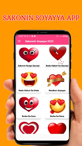 Android application Sakonin Soyayya 1000+ SMS screenshort