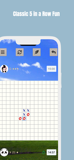 Android application Tic Tac Toe screenshort