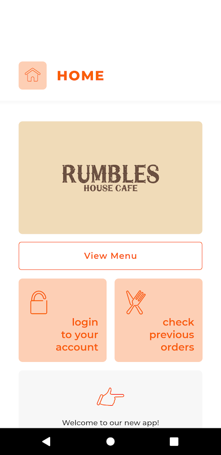 Rumbles House Cafe LS12 Screen 1