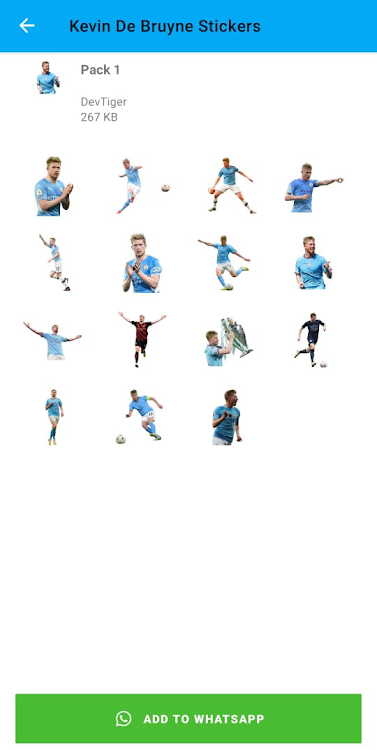 Kevin De Bruyne Stickers - 1.0 - (Android)