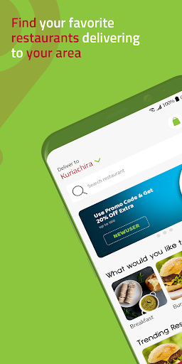 Foodiyoo - Food Delivery Screen 2