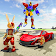 Bunny Jeep Robot Game: Robot Transforming Games icon