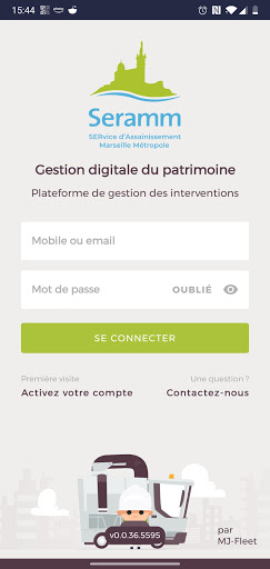 Android application Seramm screenshort