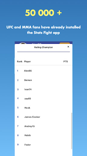 Stats Fight - Top Sports App by BD-Sport | 4.4 Stars