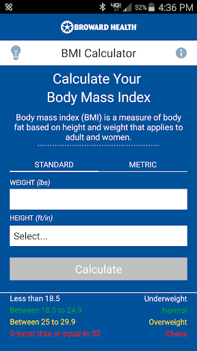 BH BMI Screen 2