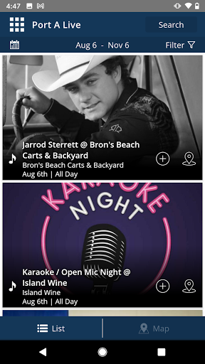 Screenshot of Visit Port Aransas