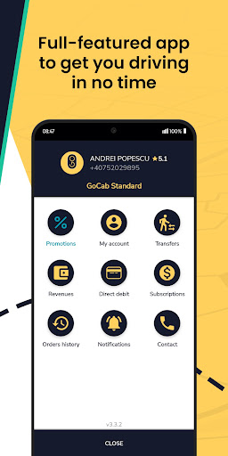 GoCab Driver: Drive & Earn Screen 2