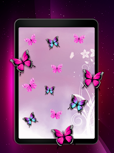 Pink Butterfly Live Wallpaper For PC installation