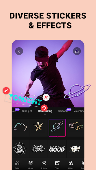 CapCutt: AI Neon Photo Effects 2.2.4.1 APK + Mod (Unlocked / Pro / Full) for Android