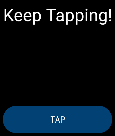 TapTempo BPM for Wear OS Screen 2