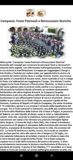 Campania: Feste e Rievocazioni Screen 2