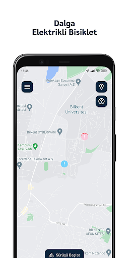 Android application Dalga screenshort