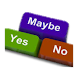 Yes No Maybe - Androidアプリ