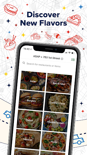 Patriot Food Delivery Screen 3