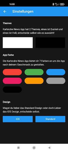 Karlsruhe News App Screen 3
