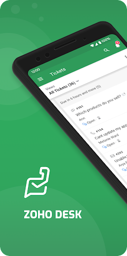 Screenshot of Zoho Desk