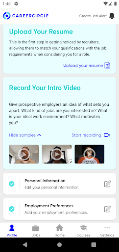 Screenshot of CareerCircle-Job Search & More