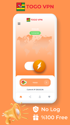 Android application Togo VPN - Fast Private Proxy screenshort