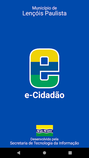 Android application e-Cidadão screenshort