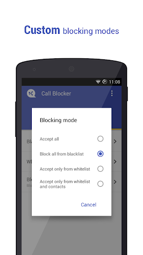 Call Blocker Free - Blacklist and Whitelist  Screenshots 2