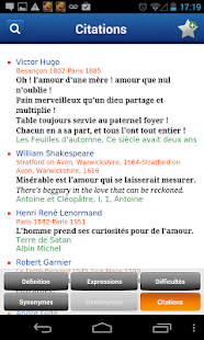 French Larousse dictionary Screenshot
