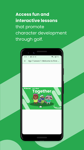 First Tee Screen 2