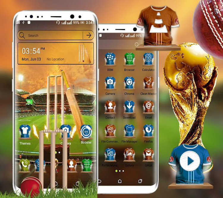 Cricket Launcher Theme - 2.9 - (Android)