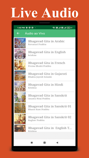 Bhagavad Gita em português Screen 2