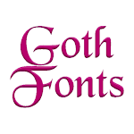 Cover Image of ดาวน์โหลด Goth Fonts สำหรับ FlipFont ฟรี  APK