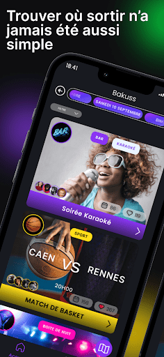 Android application Bakuss screenshort
