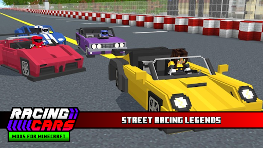 Android application Racing Cars Mod for MCPE screenshort