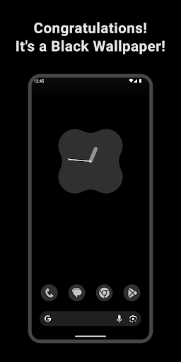 Pitch Black Wallpaper Screen 2