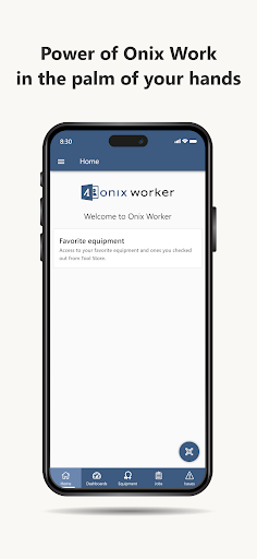 Android application Onix Worker screenshort
