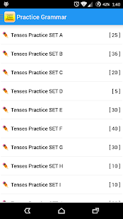 English Tenses Practice Screenshot