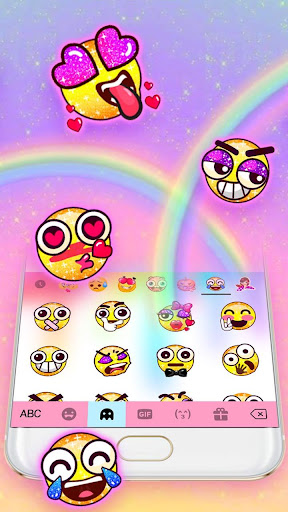 Rainbow Fonts word Keyboard Th Screen 3