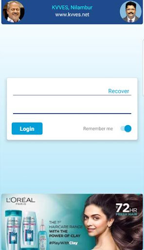 Android application KVVES Official App screenshort