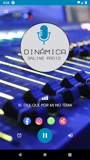 Dinamica Radio Online Screen 2