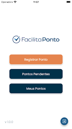 Android application FacilitaPonto screenshort