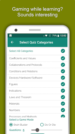 Screenshot of Electrical Engineering App