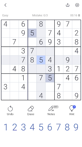 Sudoku - Sudoku puzzle, Brain game, Number game 1.14.5 screenshots 7