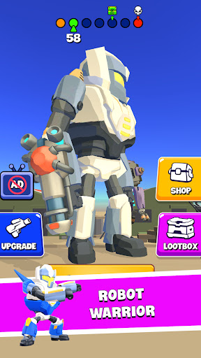 Futuristic Robot Wars Screenshot 4 - AppWisp.com