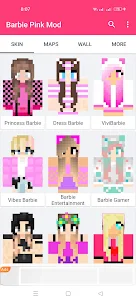 Barbie Pink House Minecraft PE