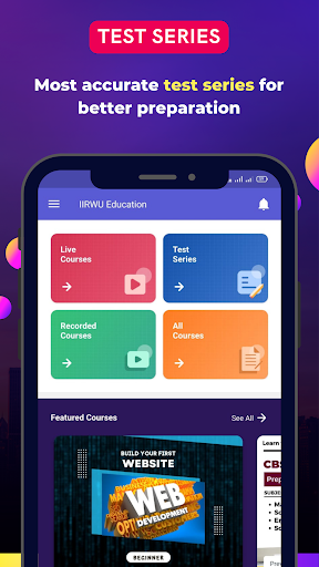 Android application IIRWU Education screenshort