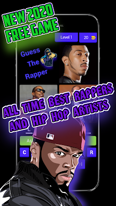 Music Quiz - Guess The Rapperのおすすめ画像1