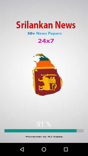 Android application Sri Lanka News Pro -3 Language screenshort