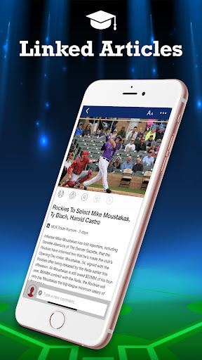 Screenshot of Fantasy Baseball News & Draft