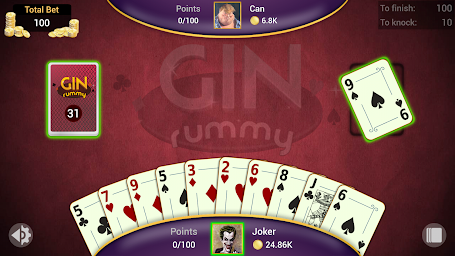 Gin Rummy - Offline Card Games