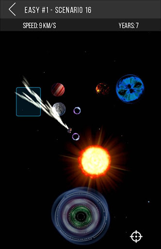 Android application Space Physics Puzzle screenshort